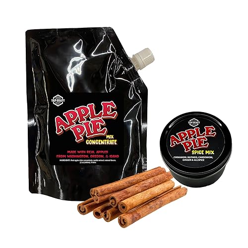 TAPCRAFT - Apple Pie Moonshine Concentrate and Spice Mix Kit - Make Apple Pie Moonshine Easy at Home
