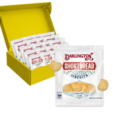 Darlington Snacks Shortbread Cookies Individually Wrapped, 1 oz, 20 Count - Shortbread Biscuit Bites, Kosher Cookie Snack Packs, Nut-Free Tea Biscuits