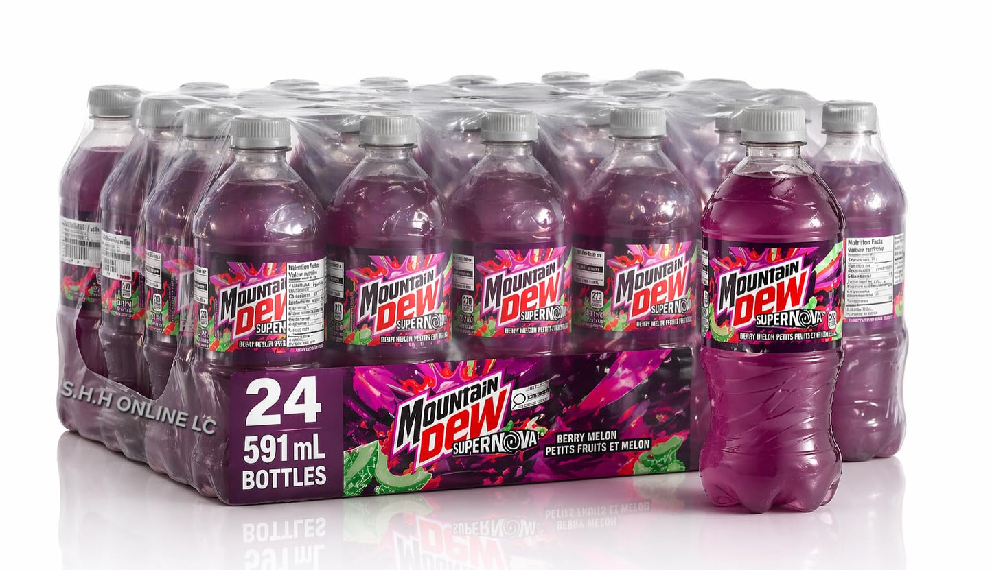 Mountain Dew Supernova 20 fl oz 24-Pack (Canada Import)
