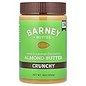 Barney Butter Almond Butter, Crunchy, 16 Ounce Jar, Skin-Free Almonds, No Stir, Non-GMO, Gluten Free, Keto, Paleo, Vegan