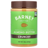 Barney Butter Almond Butter, Crunchy, 16 Ounce Jar, Skin-Free Almonds, No Stir, Non-GMO, Gluten Free, Keto, Paleo, Vegan