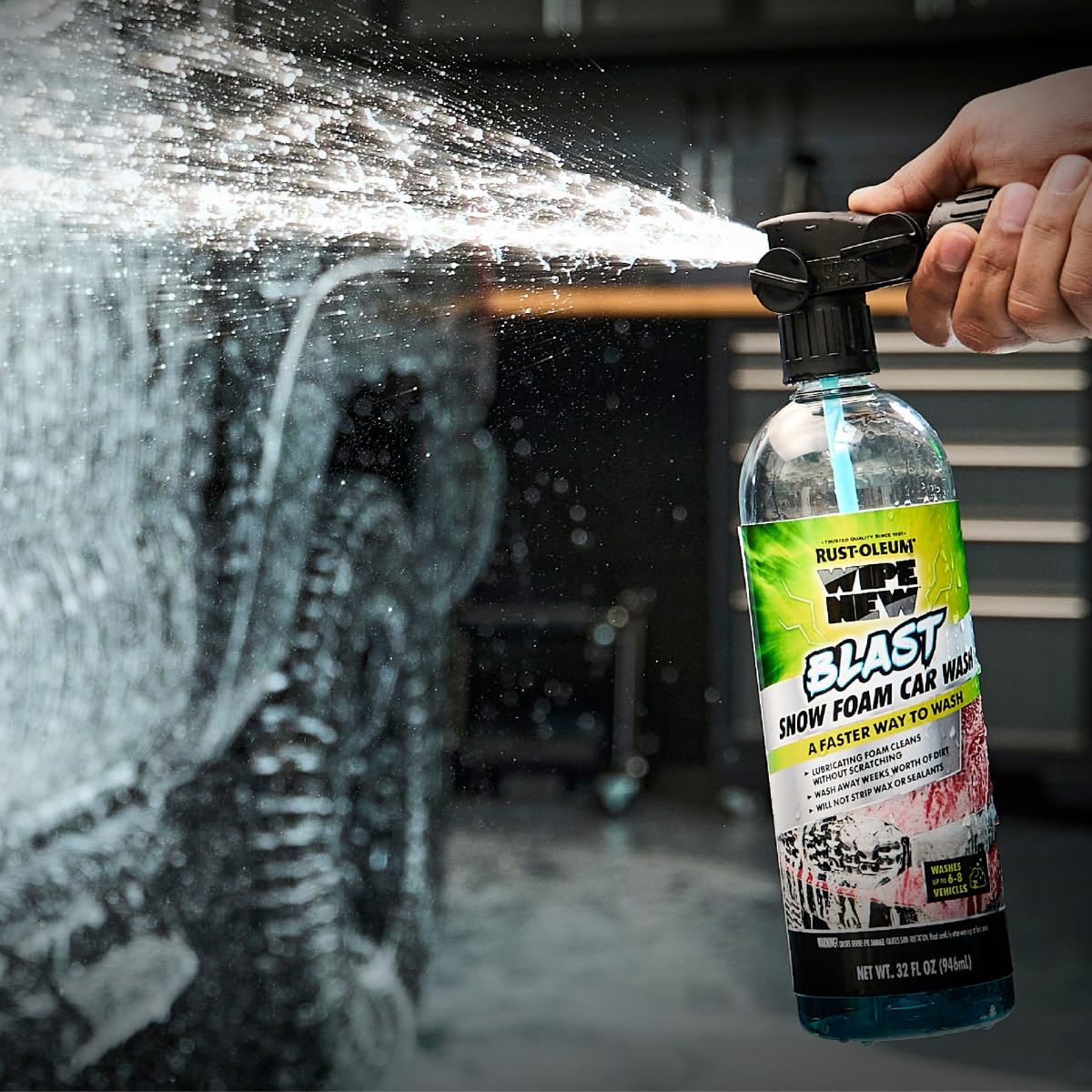 Wipe New BLAST Snow Foam Car Wash, 30 oz