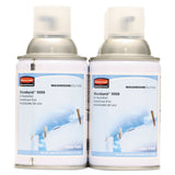 Rubbermaid Commercial Tc Microburst 9000 Air Freshener Refill, Linen Fresh, 5.3 Oz Aerosol Spray, 4/carton