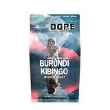 Dope Coffee Burundi Kibingo Whole Bean Coffee - Single-Origin Medium Roast, Bright Stone Fruit & Honey Notes, 12 oz Bag