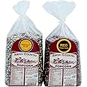 Amish Country Popcorn | 2-2 lb Bags | 2 lb Bag Red Popcorn Kernels & 2 lb Bag Midnight Blue Popcorn Kernels | Old Fashioned, Non-GMO and Gluten Free