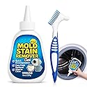 WINUSD 8OZ Active Stain Remover Gel Cleaner for Washing Machine Seal, Bathroom Grout, Shower Caulk, Tile, Walls, Toilet Bowl, Sink, Silicone