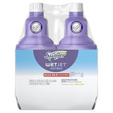 Swiffer WetJet Solution Refill for Floor Mopping and Cleaning, All Purpose Multi Surface Floor Cleaning Solution, Fresh Citrus Scent, 1.25 Liters (2