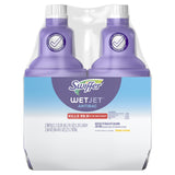 Swiffer WetJet Solution Refill for Floor Mopping and Cleaning, All Purpose Multi Surface Floor Cleaning Solution, Fresh Citrus Scent, 1.25 Liters (2