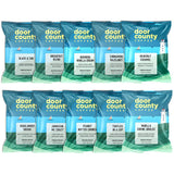 Gourmet Flavored Coffee Sampler Pack - 10 Bags of Unique Flavored Coffees - 100% Specialty Grade 1 Arabica -1.5 oz Full-Pot Bags - Roasted by Door