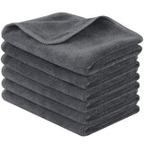 SINLAND Microfiber Cleaning Cloth Ultra Absorbent Softer Towel Reusable Cloth No Streak Lintless Cleaning Clothes for Home, Kitchen, Car, Window Use
