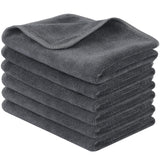 SINLAND Microfiber Cleaning Cloth Ultra Absorbent Softer Towel Reusable Cloth No Streak Lintless Cleaning Clothes for Home, Kitchen, Car, Window Use