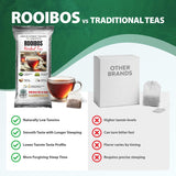 NWC Naturals African Sunrise Organic Rooibos Tea, Non-GMO, Caffeine Free, Kosher, Organic - 20 Count Tea Bags