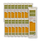 DeLallo Organic Capellini Pasta, Made with Only 100% Semolina Durum Wheat Flour, Bronze Cut, Made in Italy, Non-GMO, Kosher, Vegan, Preservative Free