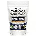 Tapioca Flour for Baking - Tapioca Starch Powder 2.5 lb Resealable Poly Bag - Non-GMO, Gluten Free, Vegan, Kosher, Plant Based, Cooking & Boba Pearls