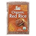 Jiva Organics Organic Red Rice 10 Pounds Bulk Bag from India - 100% Natural & Non-GMO