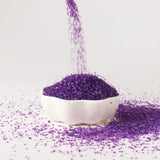 Kasvan Purple Sanding Sugar Sprinkles - Edible Sugar Crystals, Baking Cake Decorations, Ice Cream Toppings cupcake Decorating, Wedding Party Chirstmas