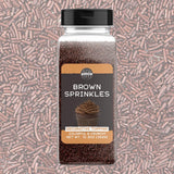 Birch & Meadow Brown Sprinkles, 12.8 oz, Decorative & Fun Topping