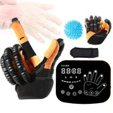Salario Rehabilitation Robot Gloves,Stroke Hemiplegia Rehabilitation Training Equipment, Finger Straightening Brace Guard Protector, for Hand Function