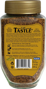 Cafe Tastle Gold Freeze Dried Instant Coffee, 7.14 Ounce