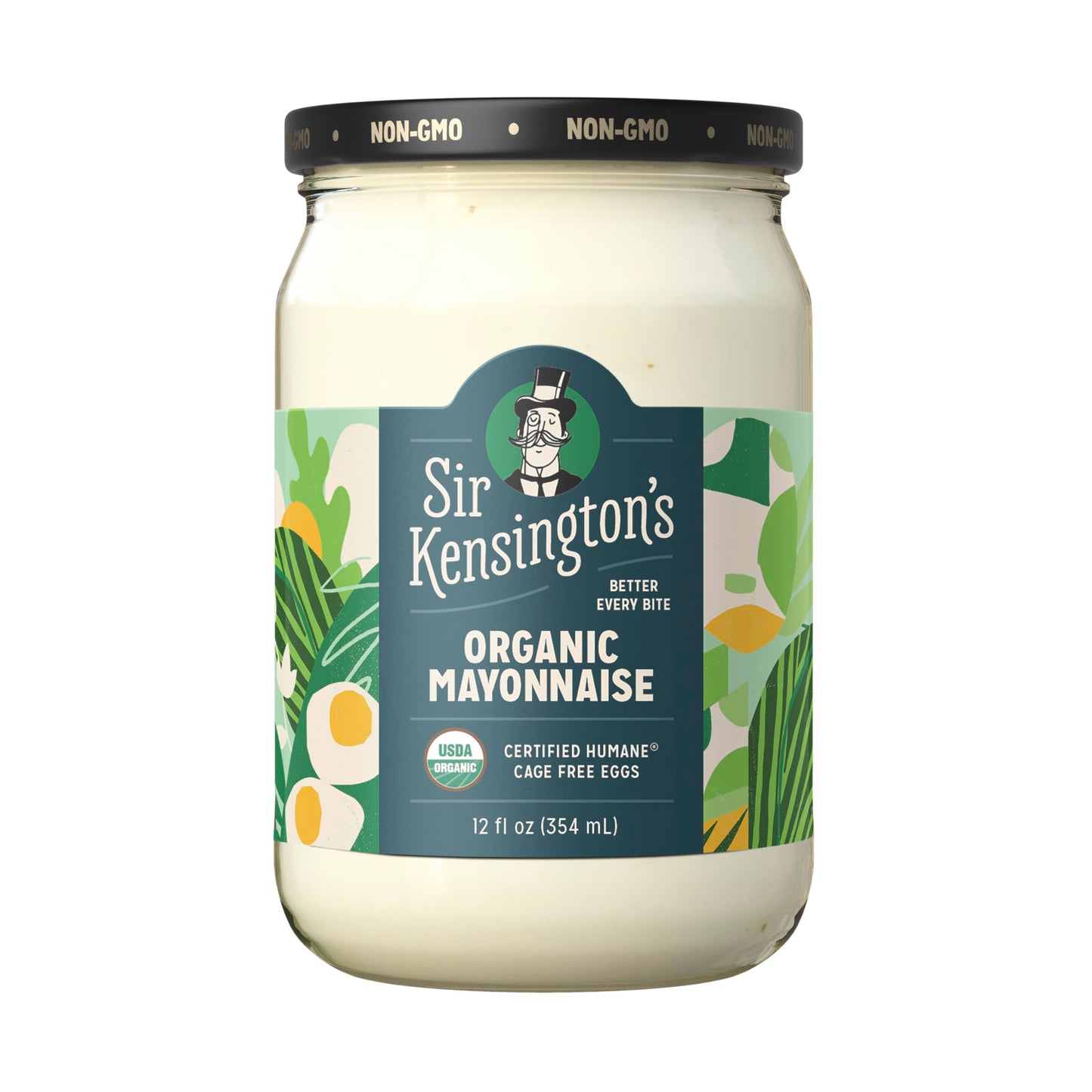 Sir Kensington's Mayonnaise Organic Mayo Gluten Free mayonnaise, Non-GMO Project Verified, Shelf-Stable 12 oz