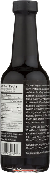 Sushi Chef, Sauce Soy Dark, 10 Fl Oz
