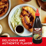 Shirakiku Tonkatsu Sauce - Japanese Vegetable and Fruit Sauce, Gluten Free | Ideal for deep-fried foods like Pork Cutlets, Chicken Katsu and More