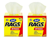 Kimberly-Clark Scott 75260 Rags in a XDznk Box, White, 2 Boxes of 200 Towels ufGXl