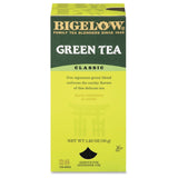 Bigelow 00388 Single Flavor Tea, Green, 28 Bags/Box