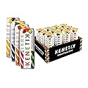 KENETIK Caffeine-Free Focus Drink - Brain Fuel for Mental Clarity and Cognitive Endurance, Sugar-Free, Bioidentical Ketones (D-BHB), 12oz - 12 Pack