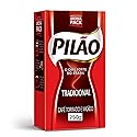 250g Pilao Café | the Full-bodied Coffee From Brazil - Medium Dark Roast 250g, Black, 8.8 Ounce