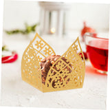 LIFKOME 50pcs Hollow Truffle Cups for Chocolate Wrappers Elegant Dessert Liners for Weddings Parties and Showers Lightweight and Easy to Use