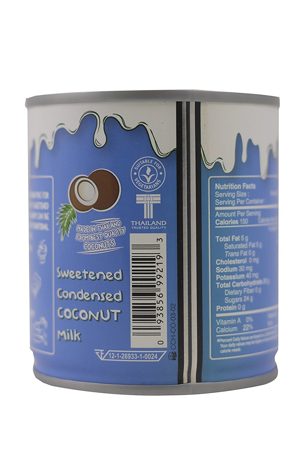 Nature's Charm Sweetned Condensed Coconut Milk, 11.25 Oz. (Pack of 2)