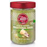 Polli Pesto Sauce Traditional Basil | Pasta Risotto and Bruschetta Sauce | Made In Italy - 1 Pack 6.7 oz with Shipping Box