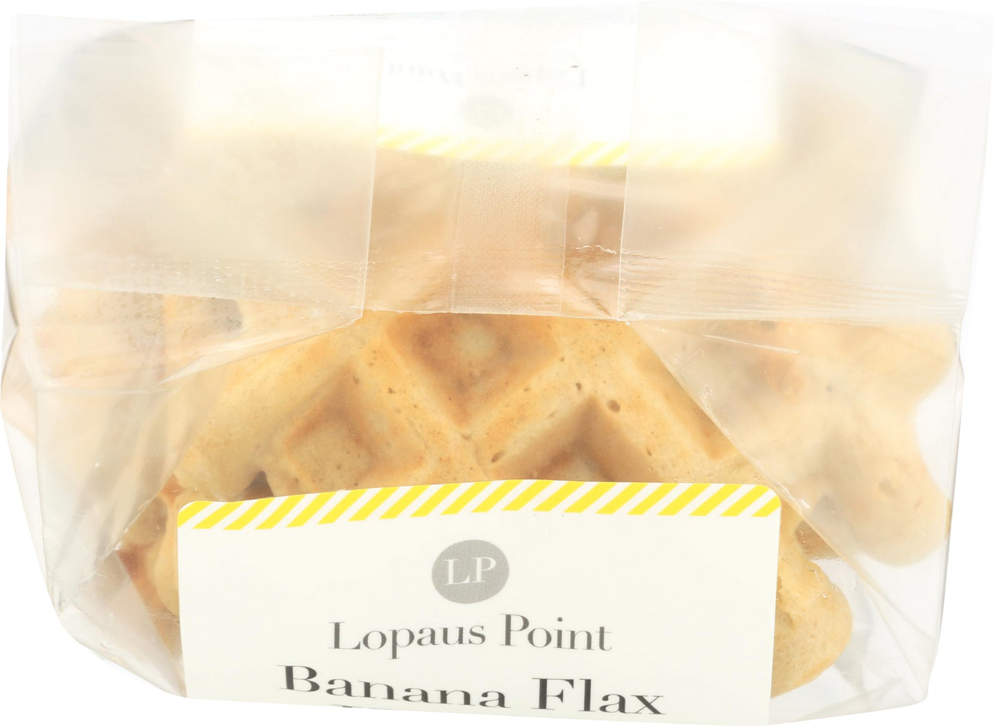 Lopaus Point Banana Flax Waffle, 11.5 OZ