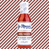 Yo Mama's Foods Keto Barbecue BBQ Sauce - (Pack of 4) - No Sugar Added, Low Carb, Vegan, Gluten Free, Paleo Friendly, and Made with Whole Non-GMO