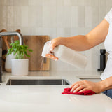 Cleanery All Purpose Refill Cleaner Starter Kit with Reusable Bottle + 2 Lemon Lime + 2 Gardenia, Makes 24 fl oz each.