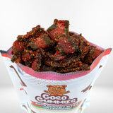 Goso Gummies Sour Watermelon Chamoy Strips - 4oz Bag | Tangy Candy With Real Chamoy Flavor | Sour, Spicy, Sweet | TikTok Viral Candy | Premium Gummy