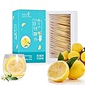Freeze-dried lemon slices, Chinese Flora Herbal Tea Supplement, fruit tea Soak water herbal tea, Fruits Snacks Chunks, individual package, 3.52oz