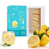 Freeze-dried lemon slices, Chinese Flora Herbal Tea Supplement, fruit tea Soak water herbal tea, Fruits Snacks Chunks, individual package, 3.52oz