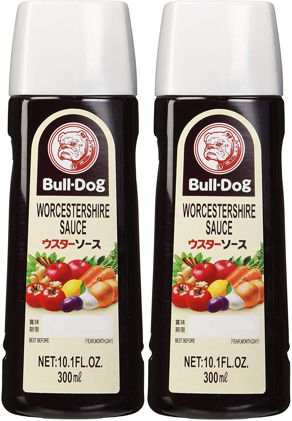Bull-Dog Worcestershire Sauce 10.1 Fl. Oz. (2 Bottles)