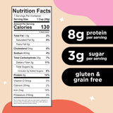 Three Wishes Grain-Free Protein Breakfast Cereal, 8g Protein and 3g Fiber - Healthy, Low-Sugar Breakfast Cereal, Gluten Free, Vegan-Friendly, Non-GMO