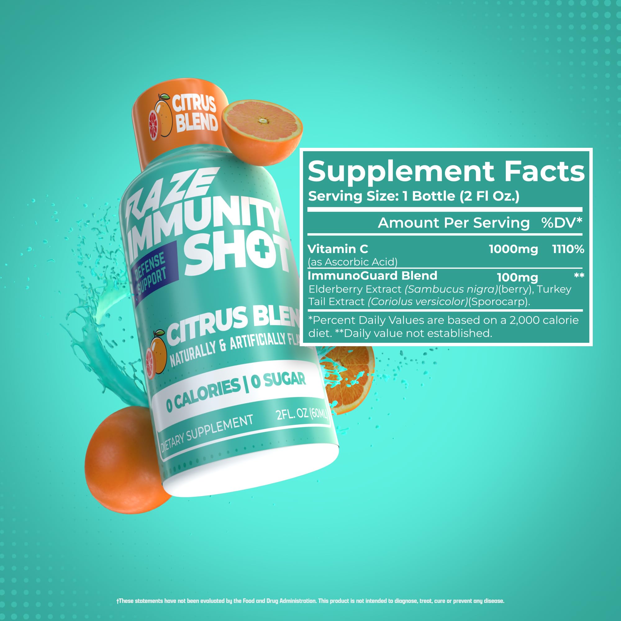 RAZE Immunity Shots | Case of 4