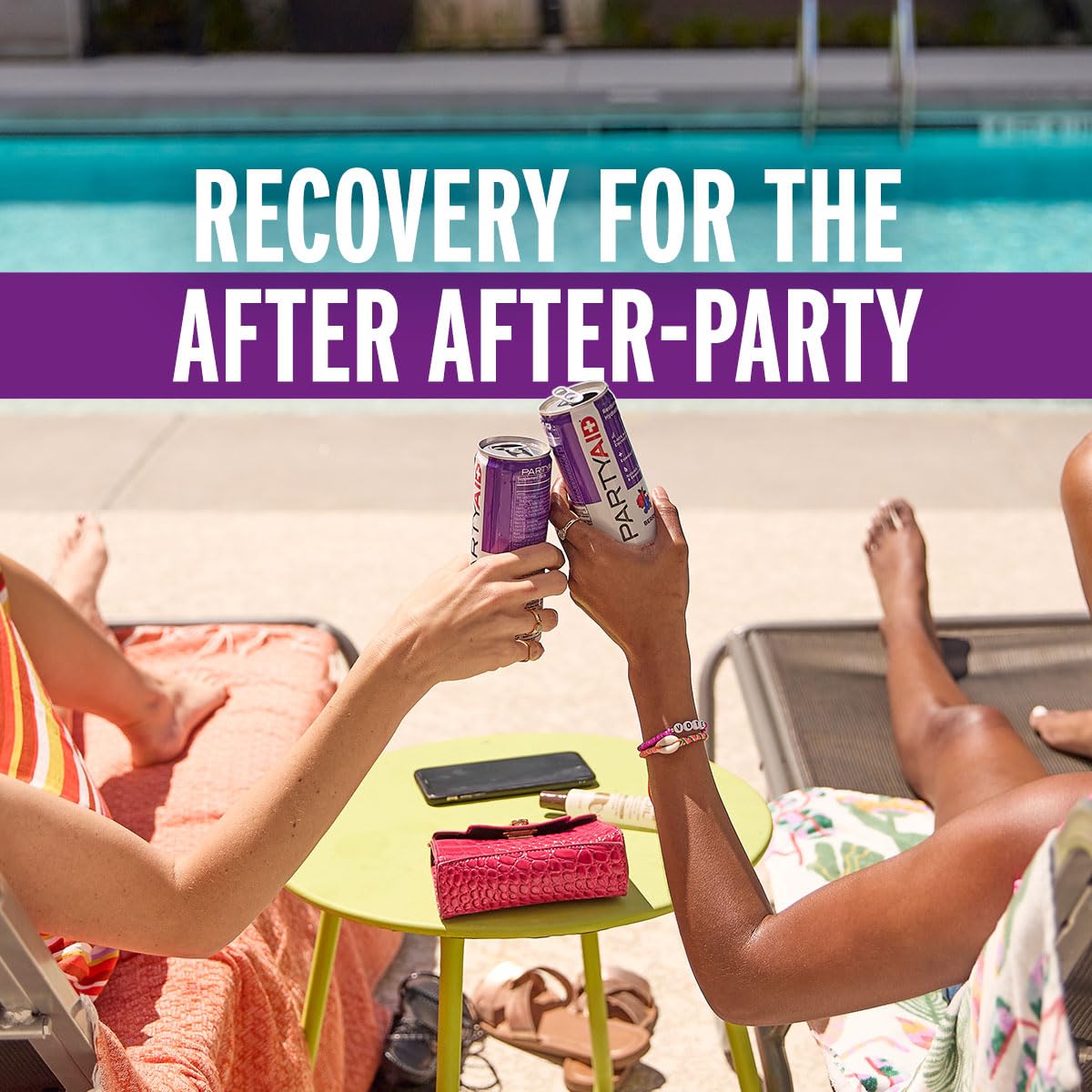 PARTYAID Rehab Blend, Feel Good Tonight and Tomorrow, Contains 5-HTP, B-Complex, Milk Thistle, Electrolytes, No Artificial Flavors or Sweeteners