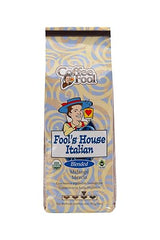 Coffee Fool's Organic Fair Trade House Italian (Whole Bean)