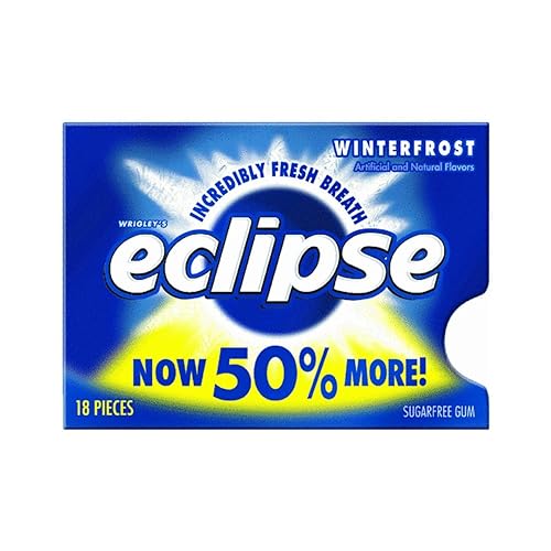 Eclipse Sugar Free Winterfrost Chewing Gum 18 pk