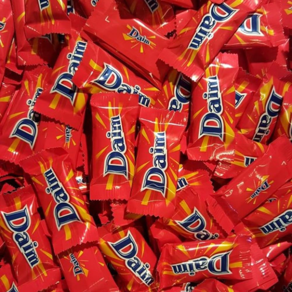 Swedisweets Daim Mini Bites Swedish Chocolate - Milk Chocolate with Crunchy Toffee Pieces, Scandinavian Chocolate Candy Treat 8oz - 1/2 lbs - 227g