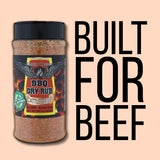 Croix Valley Cattle Drive BBQ Dry Rub - 3 Pack (10.8 oz Plastic Shaker Bottle) - Savory Umami with Subtle Sweet Heat - Gluten-Free, No MSG