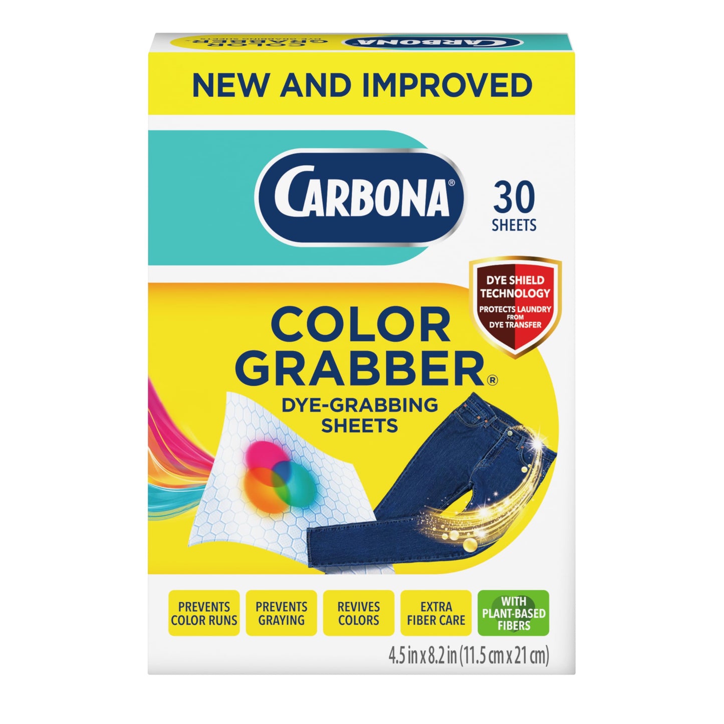 Carbona Color Grabber with Microfiber, 30 Count
