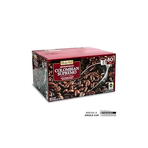 Colombian Supremo Coffee, Single Serve Pods (80 count)