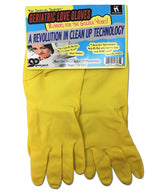Geriatric Love Gloves - Over-the-Hill Gag Gift for Adults, Unisex Protective Gloves, Gold Color, 2 Count